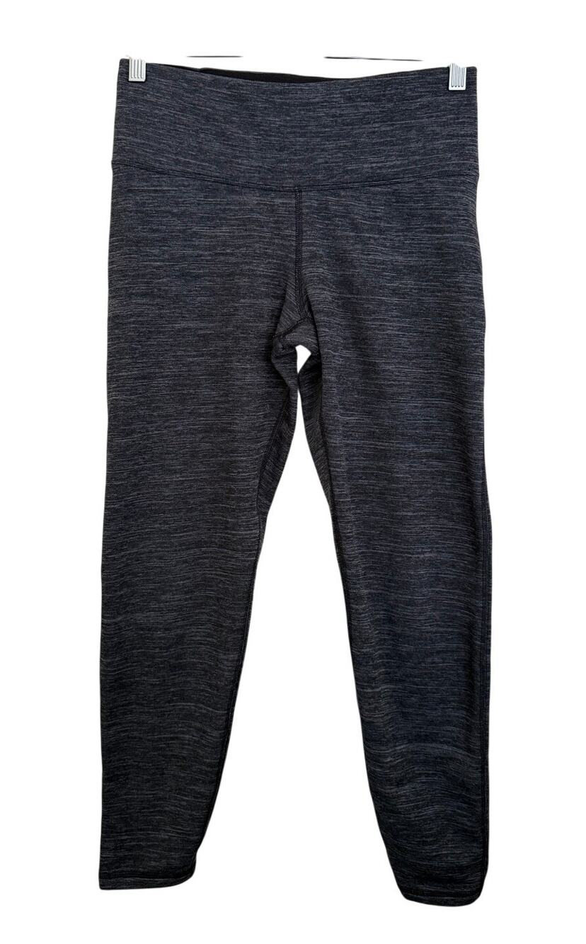 Athleta Gray Altitude Tight Polartec Power Stretch Legging Small Fleece Outdoor